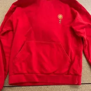J Balvin | Shirts | J Balvin Colores Rojo Hoodie Size Medium Tmkk 
